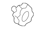 MR793604 - Body: Adjust Knob for Chrysler: Sebring | Dodge: Stratus Image