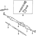 4561112917 - : Steering Arm for Toyota: Corolla Image