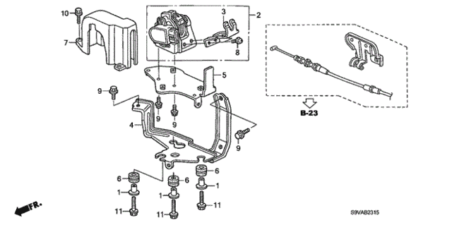 Accelerator Sensor for 2008 Honda Pilot #0
