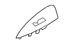 809603NF0B - Body: Switch Bezel for Nissan: LEAF Image