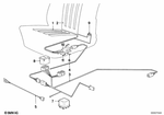 61311381209 - : Seat Heating Switch for BMW Image