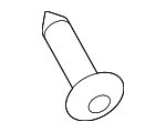 68171979AA - Body: Trim Bezel Screw for Mopar Image