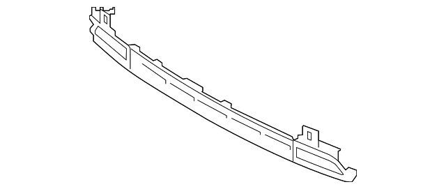 rng 86531-S2010 Genuine Hyundai Front Bumper Lower Grille
