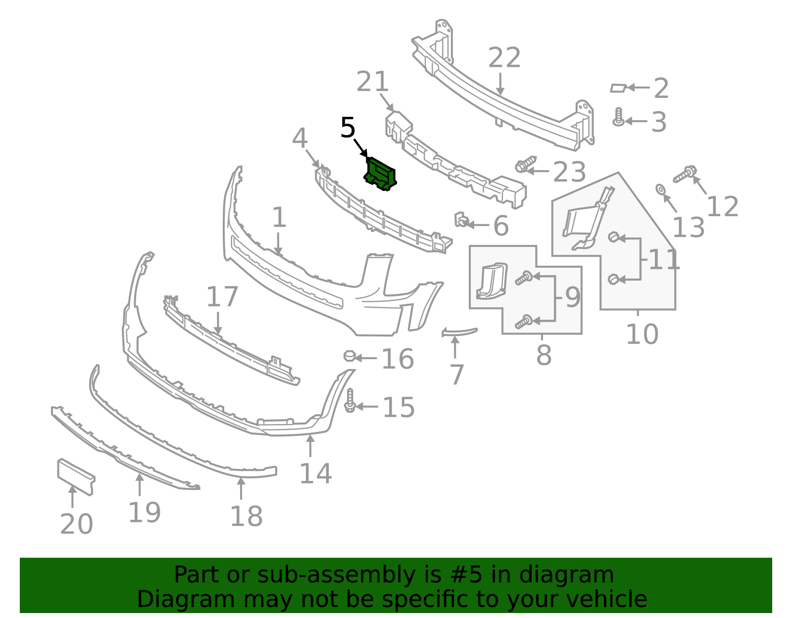 86535-S9000 - Center Reinforced 2020-2022 Kia Telluride | Kia.Parts Store