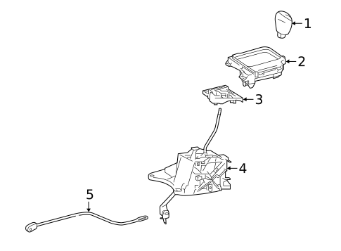 Console for 2019 Lexus LX570 #4