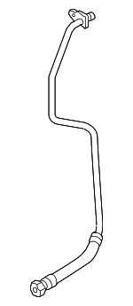 3C0317825A - Belts &amp; Cooling: Automatic Transmission Oil Cooler Hose for Volkswagen Image