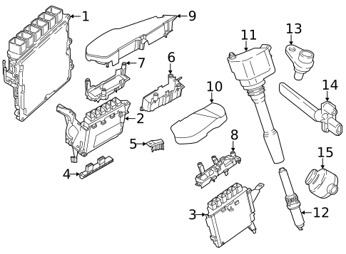 Ignition System for 2021 BMW M550i xDrive #0