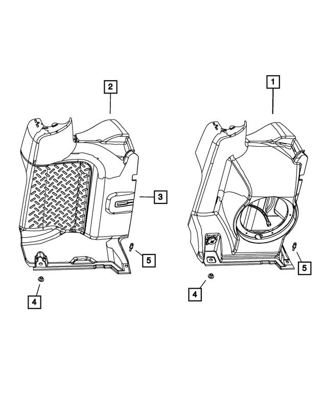 68125579AA - : Check Strap Seal for Mopar Image