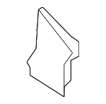 743E5JF00A - Body: Gusset for Nissan: GT-R Image