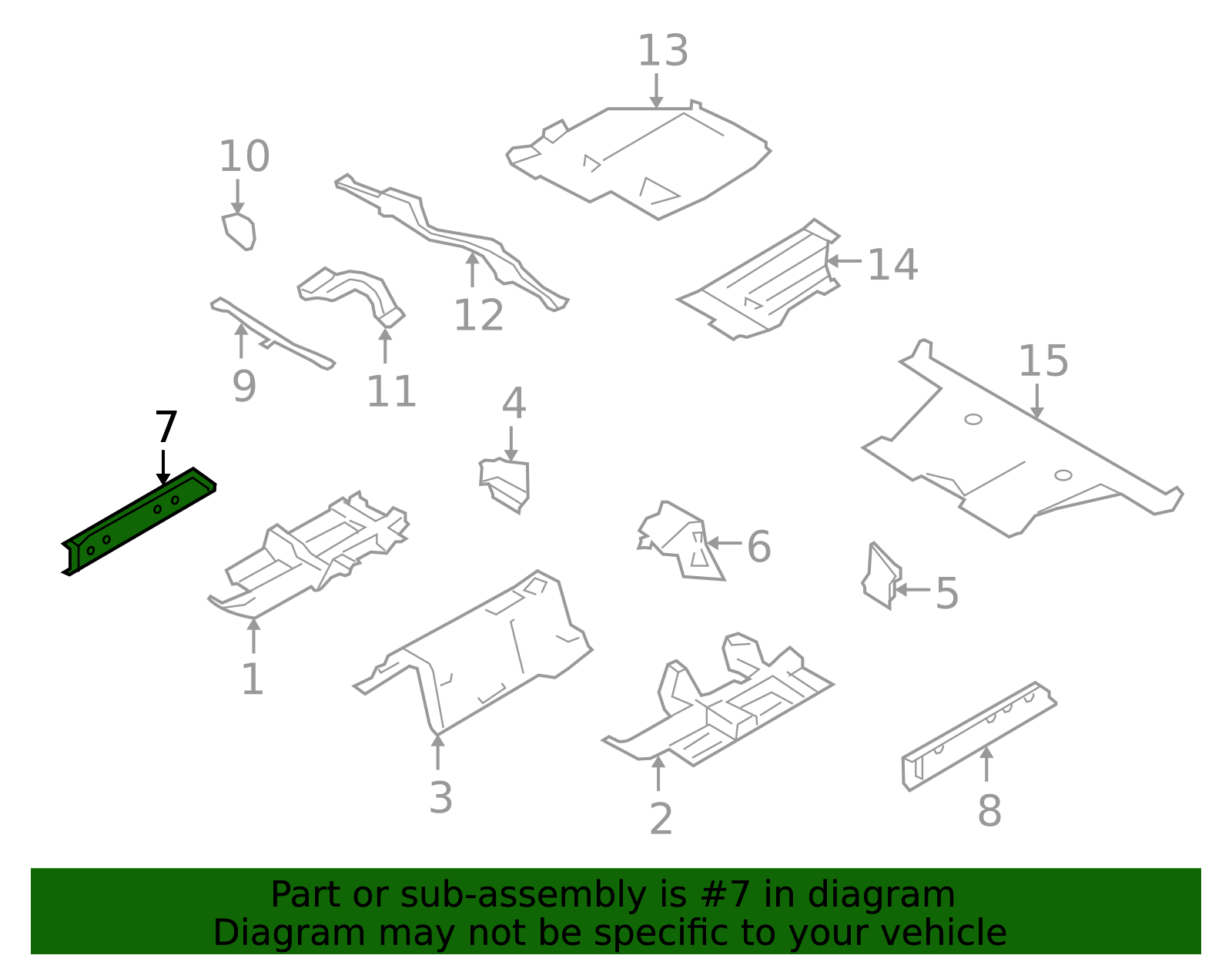 2009-2024 Nissan GT-R Floor Sill 76450-JF00A | OEM Parts Online