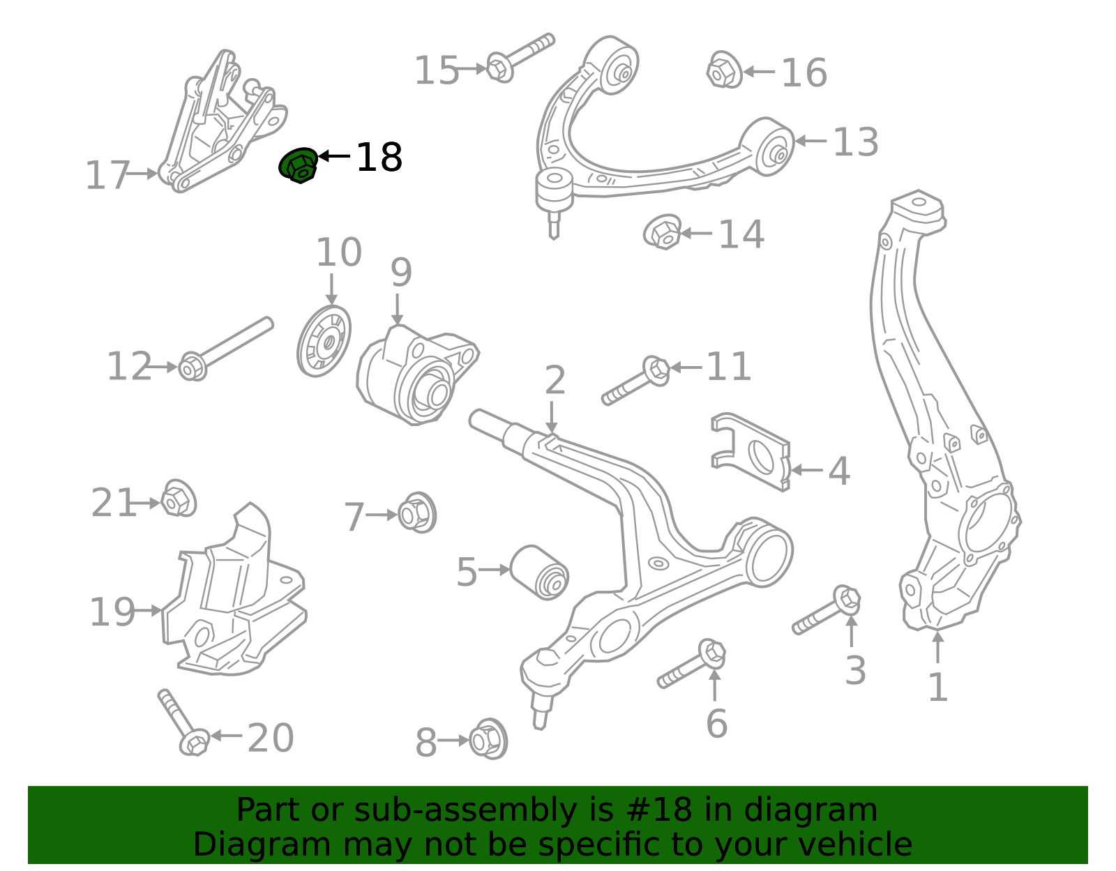 Level Sensor Nut - Porsche (N-911-733-01)