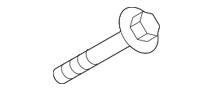 9A700842500 - Suspension: Suspension Control Arm Bolt for Porsche Image