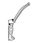 63120SJAA00ZZ - Body: Hinge Pillar Reinforced for Acura: RL Image