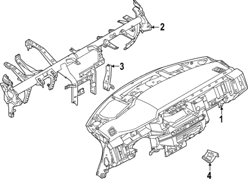 Instrument Panel for 2025 Nissan Pathfinder #0