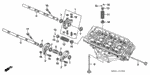 14610RDVJ00 - Engine: ARM ASSY., FR. IN. ROCKER for Honda Image