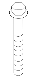 90118WA196 - Suspension: Rear Lower Control Arm Bolt for Toyota Image