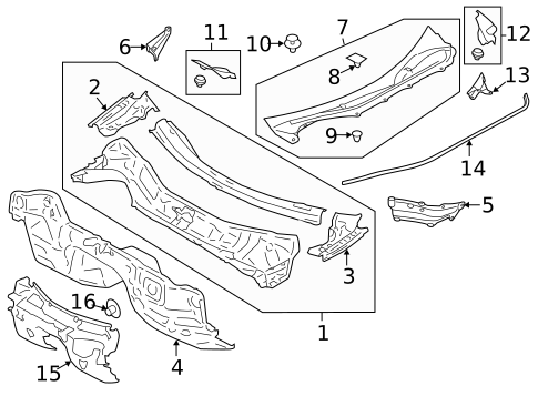 Cowl for 2016 Scion FR-S #0