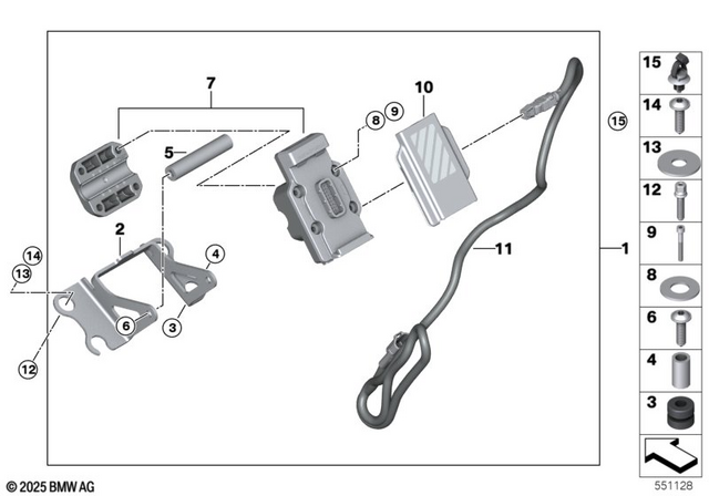 65909443319 - : Navigator Holder for BMW-Motorrad Image