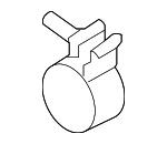 LR015371 - Exhaust: Intermediate Muffler Clamp for Land Rover: LR4, Range Rover Sport Image