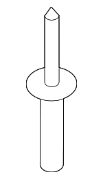 Bumper Cover Rivet