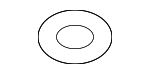4E0260749C - HVAC: A/C Refrigerant Line O-Ring for Audi Image