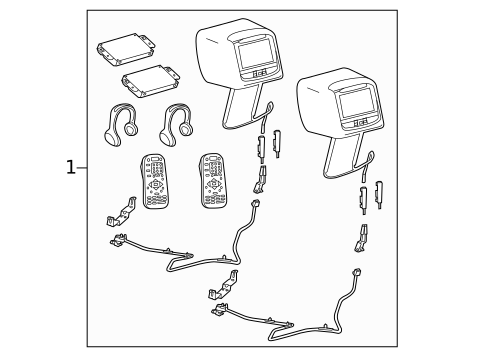Electrical Components for 2012 Ford Edge #1