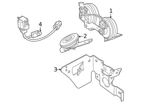 Horn for 2010 Land Rover Range Rover #0