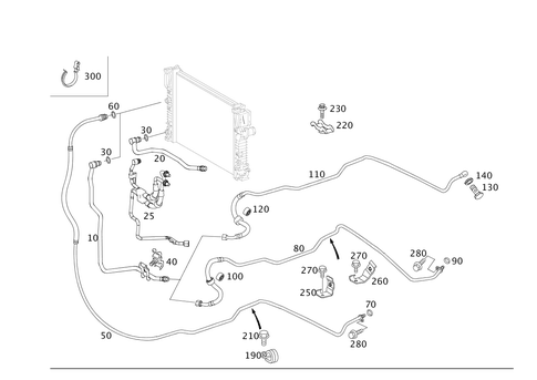 Transmission Cooling for 2009 Mercedes-Benz CLS63 AMG #0