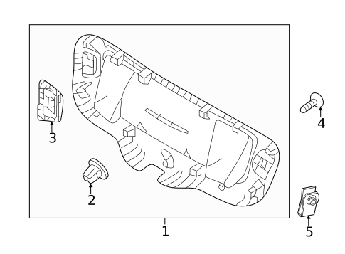 Interior Trim - Trunk for 2019 Volkswagen Jetta #0