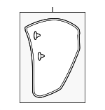 72810SJAA01 - : Surround Weather-Strip for Acura Image