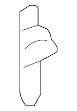 91531SJA003 - Body: Upper Seal Clip for Acura Image