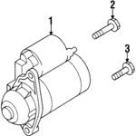8110733520 - Electrical: Starter Bolt for Isuzu Image