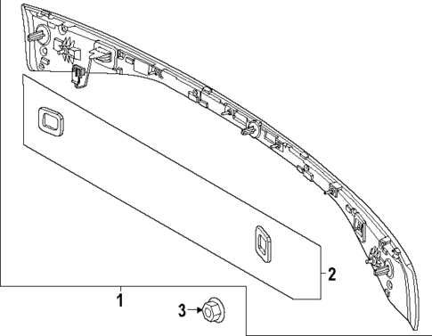 Tail Lamps for 2024 Mercedes-Benz EQE SUV AMG&reg; #1