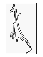 MR768384 - Electrical: Seat Belt Assembly for Mitsubishi Image