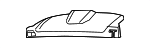 10442051 - Body: Pkg Tray Trim for Chevrolet: Monte Carlo Image