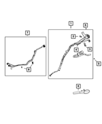 68459303AC - Fuel and Accelerator Pedal: Fuel Vapor Tube for Mopar Image