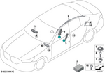 7129904819 - Restraint System and Accessories: Torx-Bolt With Washer for BMW Image