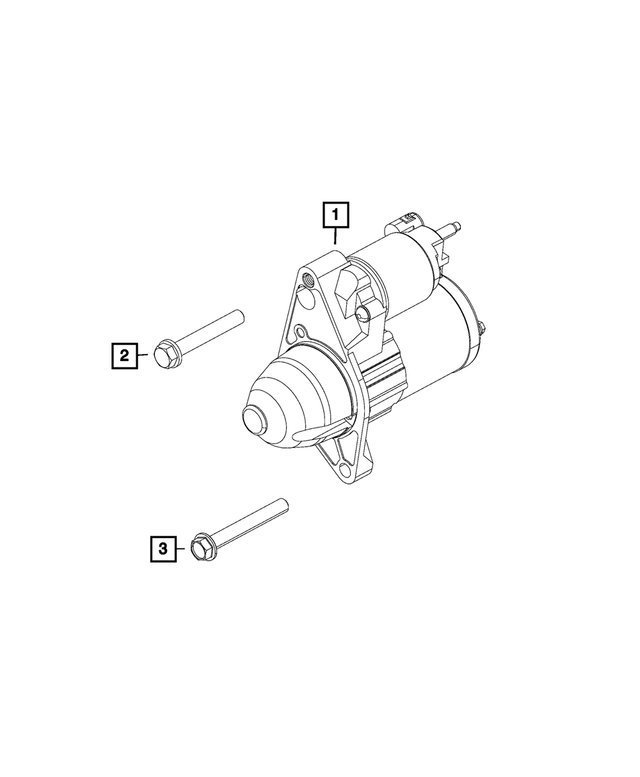 6102026 - Electrical: Hex Head Bolt And Washer for Mopar Image image