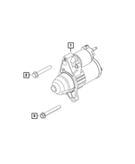 6102026 - Electrical: Hex Head Bolt And Washer for Chrysler: Pacifica | Dodge: Dart | Fiat: 500X | Jeep: Cherokee, Gladiator, Liberty, Renegade, Wrangler | Ram: 1500, ProMaster City Image