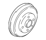 42403WB001 - Brakes: Brake Drum for Scion: iA | Toyota: Yaris, Yaris iA Image