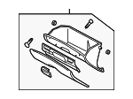 BL8D64030A65 - : Glove Box Assembly for Mazda: Protege, Protege5 Image