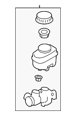 SU00309708 - Body: Master Cylinder for Toyota: GR86 Image