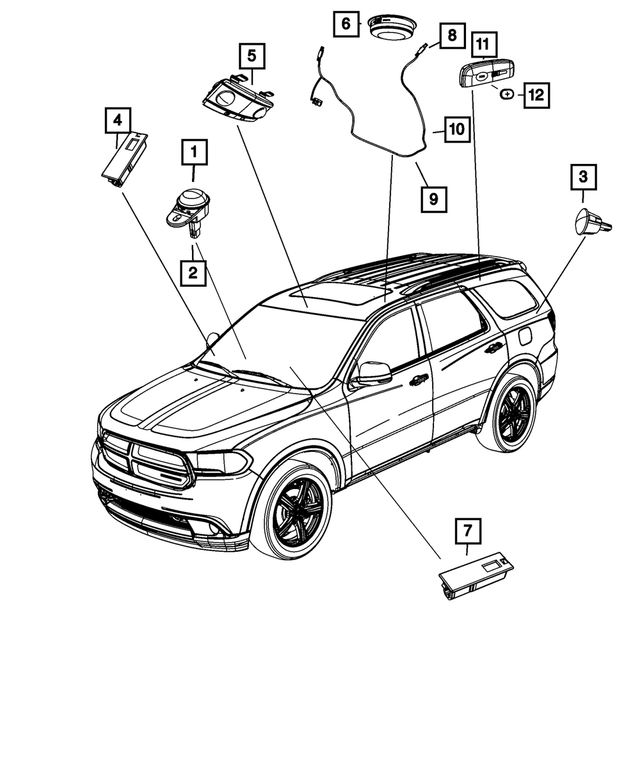 4560221AA - Electrical: Glove Box Switch And Lamp for Mopar Image image