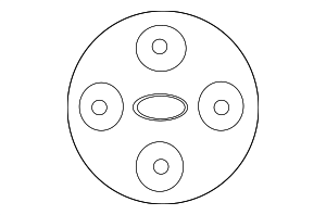 5296025020 - : Wheel Cover for Hyundai: Accent Image