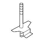 95561120902 - Electrical: Hold Down Clamp for Porsche: Cayenne Image