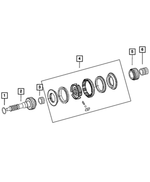 5099217AA - NSG370; 6-Speed; Manual Transmission: Snap Ring for Mopar Image