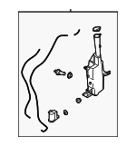 98610S2000 - Body: Reservoir Assembly for Hyundai: Santa Fe Image