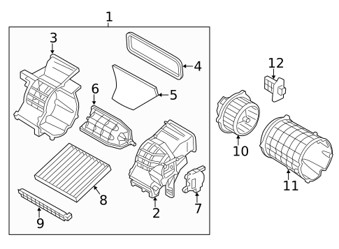 Controls for 2015 Kia Rio #1