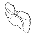 51115A32789 - : Outer Grille for BMW: iX Image