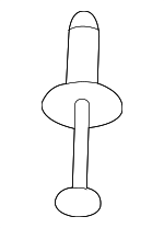 51111908077 - Body: Outer Grille Rivet for BMW: 1 Series M, 128i, 135i, 135is, 228 xDrive Gran Coupe, 228i, 228i Gran Coupe, 228i xDrive, 228i xDrive Gran Coupe, 230i, 230i xDrive, 318i, 318is, 320i, 320i xDrive, 323Ci, 323i, 325Ci, 325i, 325is, 325iX, 325xi, 328Ci, 328d, 328d xDrive, 328i, 328i GT xDrive, 328i xDrive, 328xi, 330Ci, 330e, 330e xDrive, 330i, 330i GT xDrive, 330i xDrive, 330xi, 335i, 335i GT xDrive, 335i xDrive, 335is, 335xi, 340i, 340i GT xDrive, 340i xDrive, 428i Gran Coupe, 428i xDrive Gran Coupe, 430i, 430i Gran Coupe, 430i xDrive, 430i xDrive Gran Coupe, 435i Gran Coupe, 435i xDrive Gran Coupe, 440i Gran Coupe, 440i xDrive Gran Coupe, 525i, 525xi, 528i, 528i xDrive, 528xi, 530e, 530e xDrive, 530i, 530i xDrive, 530xi, 535d, 535d xDrive, 535i, 535i GT, 535i GT xDrive, 535i xDrive, 535xi, 540d xDrive, 540i, 540i xDrive, 545i, 550e xDrive, 550i, 550i GT, 550i GT xDrive, 550i xDrive, 640i, 640i Gran Coupe, 640i xDrive, 640i xDrive Gran Coupe, 640i xDrive Gran Turismo, 645Ci, 650i, 650i Gran Coupe, 650i xDrive, 650i xDrive Gran Coupe, 735i, 735iL, 740i, 740i xDrive, 740iL, 745e xDrive, 750e xDrive, 750i xDrive, 750iL, 760i xDrive, 840i, 840i Gran Coupe, 840i xDrive, 840i xDrive Gran Coupe, ActiveHybrid 3, ActiveHybrid 5, i3, i3s, i4, i5, i7, iX, M2, M235i, M235i xDrive, M235i xDrive Gran Coupe, M240i, M240i xDrive, M3, M340i, M340i xDrive, M4, M440i, M440i Gran Coupe, M440i xDrive, M440i xDrive Gran Coupe, M5, M550i xDrive, M6, M6 Gran Coupe, M760i xDrive, M8, M8 Gran Coupe, M850i xDrive, M850i xDrive Gran Coupe, X1, X2, X3, X4, X5, X6, XM, Z3, Z4 Image